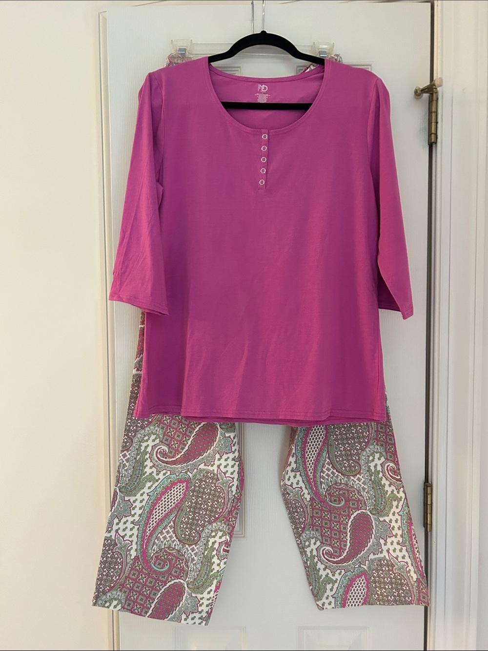 new directions Pink 2-Piece Pajama Set